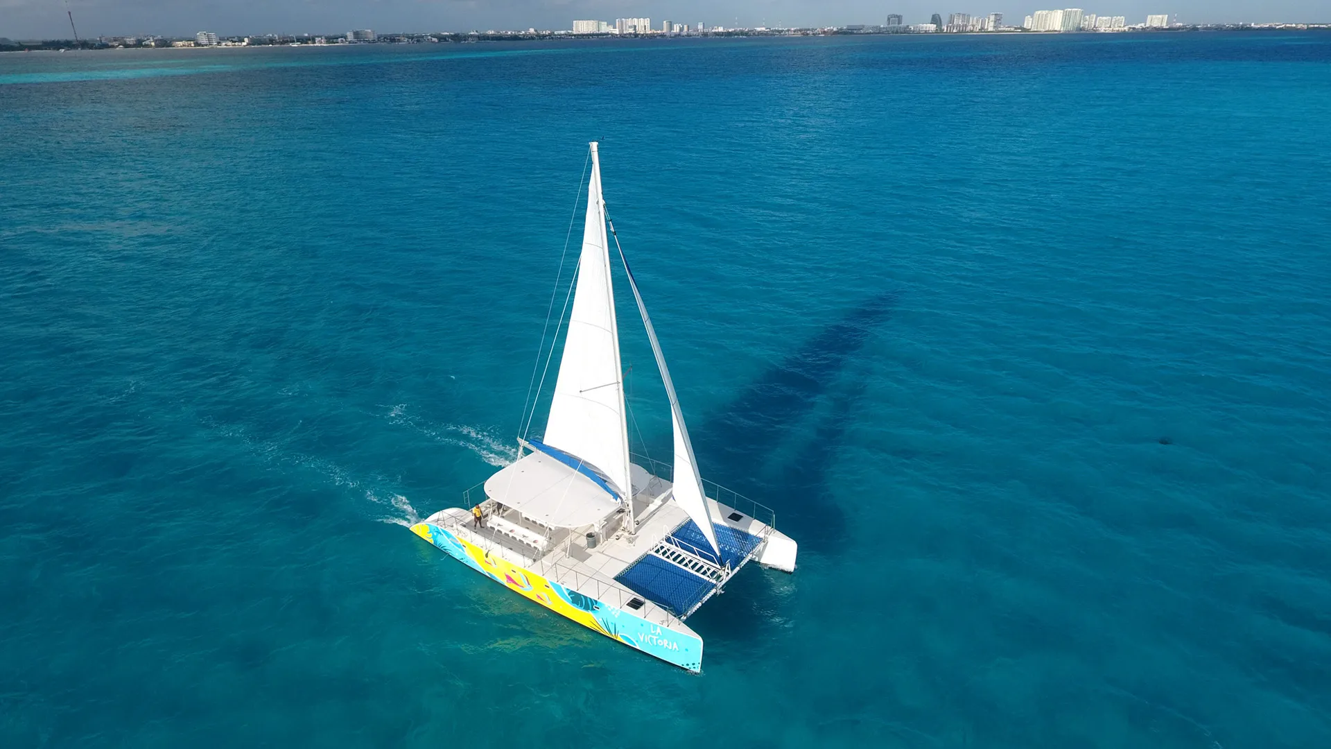 The best catamaran tour departing from Cancun. You’ll have the opportunity to snorkel at Isla Mujeres MUSA and shop in downtown Isla Mujeres! Prices from: $60 usd