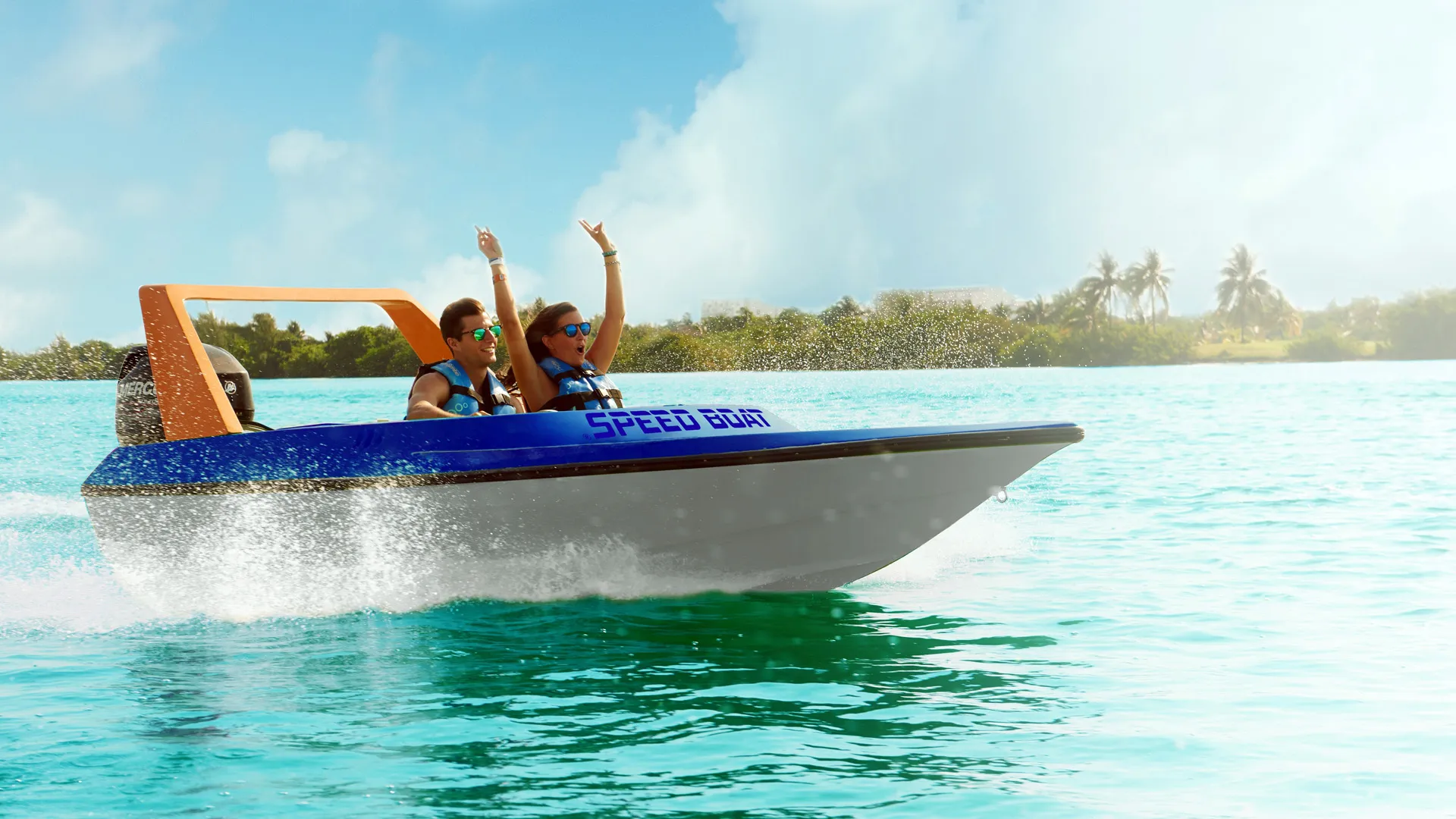 Merge two of the best water activities into one. Enjoy a fast ride thru the lagoon and Snorkel in Punta Nizuc, Cancún. Prices from: $69 usd